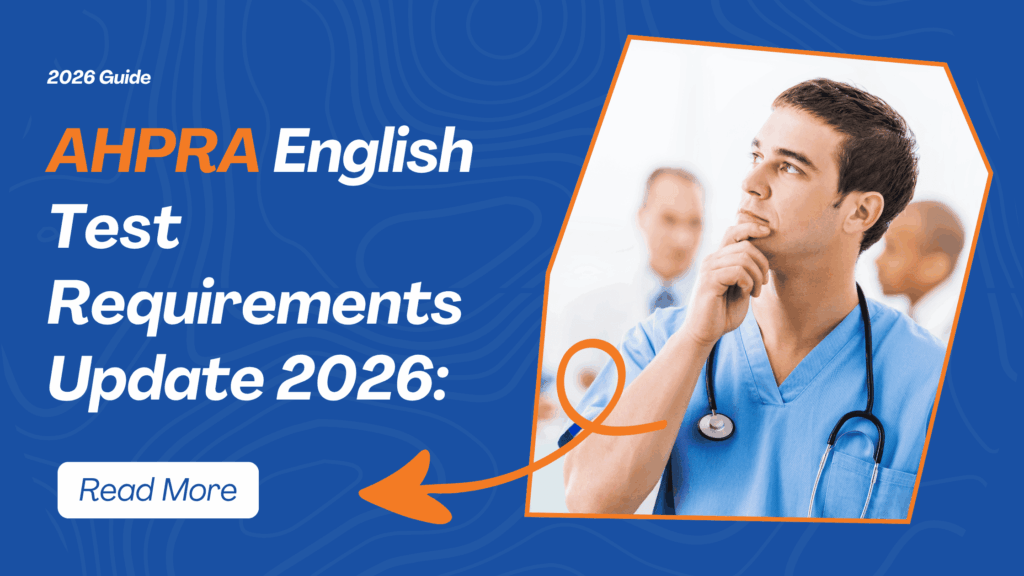 AHPRA English Test Requirements Update 2026: 